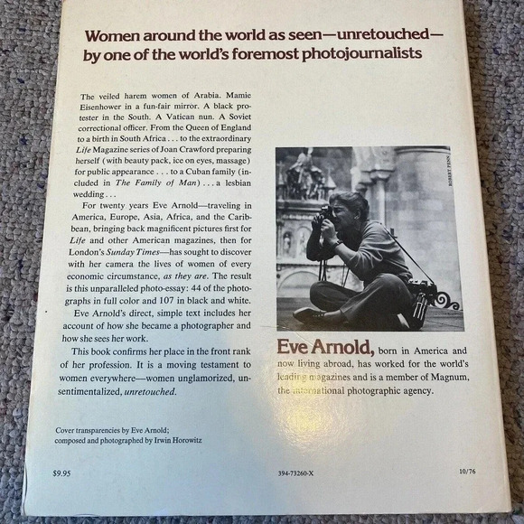 VTG 1976 The Unretouched Women Eve Arnold Magazine - Picture 2 of 4